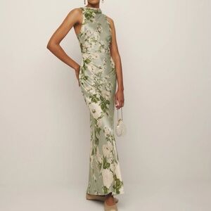 REFORMATION ANAIIS SILK DRESS